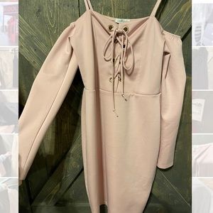 Charlotte Russe midi cocktail dress - size MEDIUM